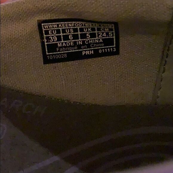 Keen Rivington MJ Youth Round Toe Canvas Purple - Picture 5 of 7